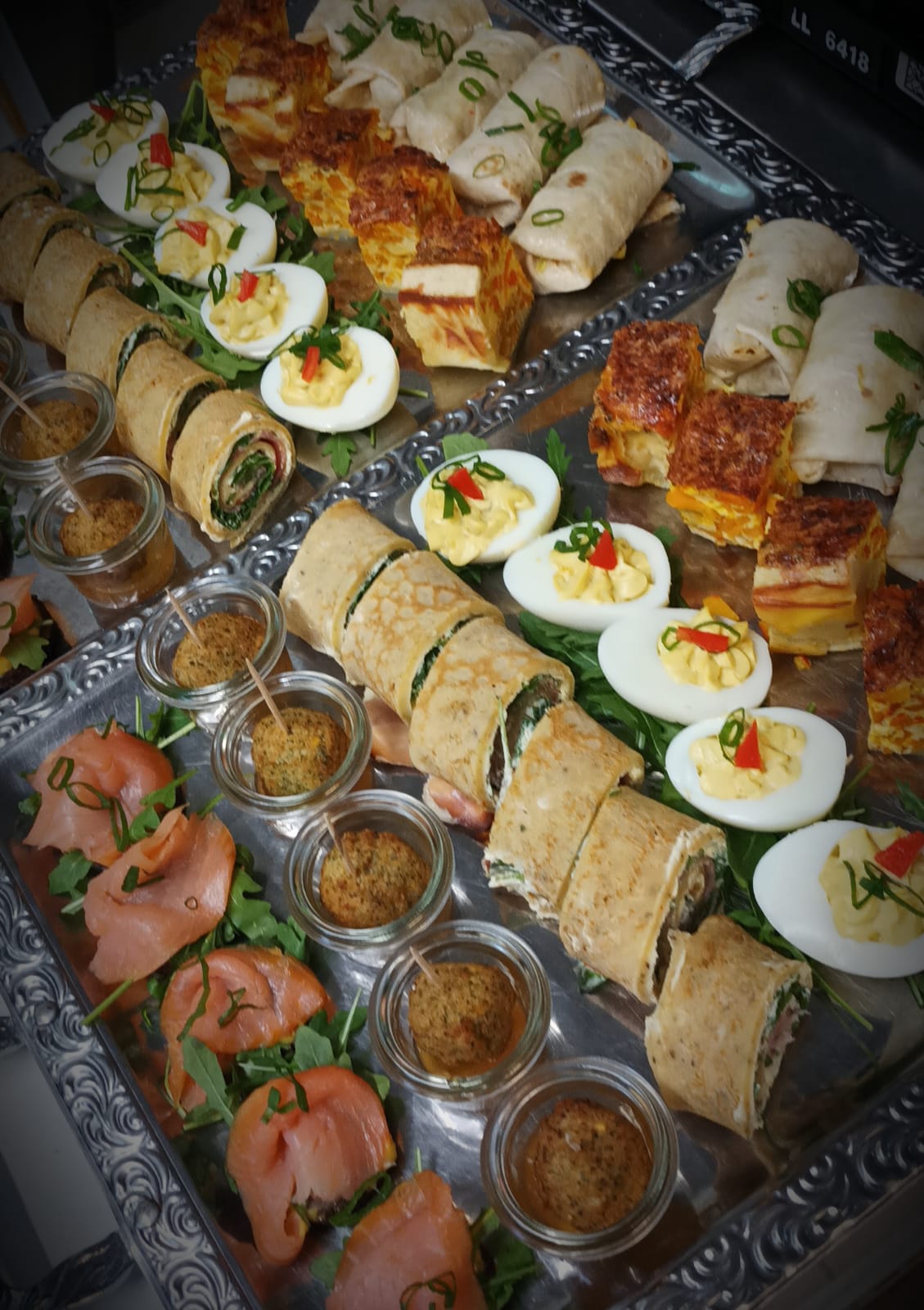 Fingerfood-Platte für Catering, Empfang und Feier